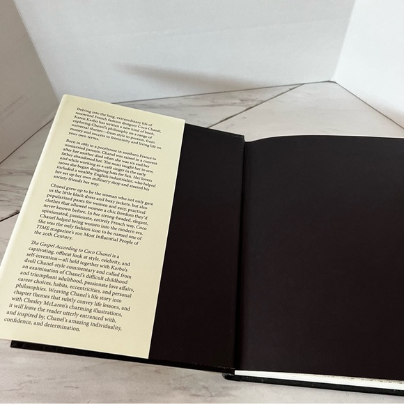 The Gospel According to Coco Chanel Hard Cover Book 8" X 5.5" By Karen Karbo - Picture 6 of 13